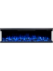 Chimenea eléctrica Unity llama azul