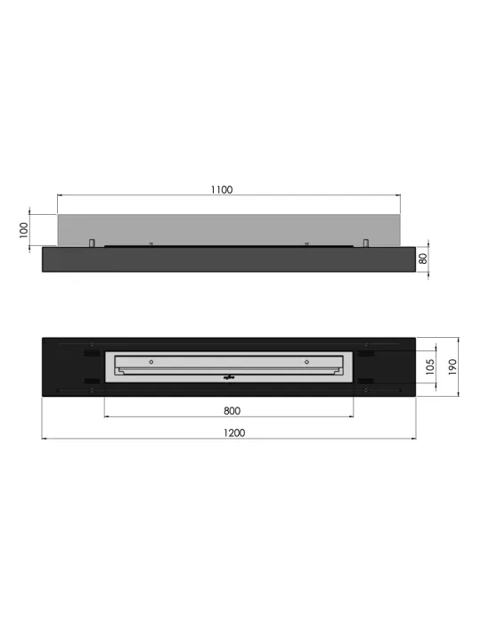 Dimensiones Firebox 1200