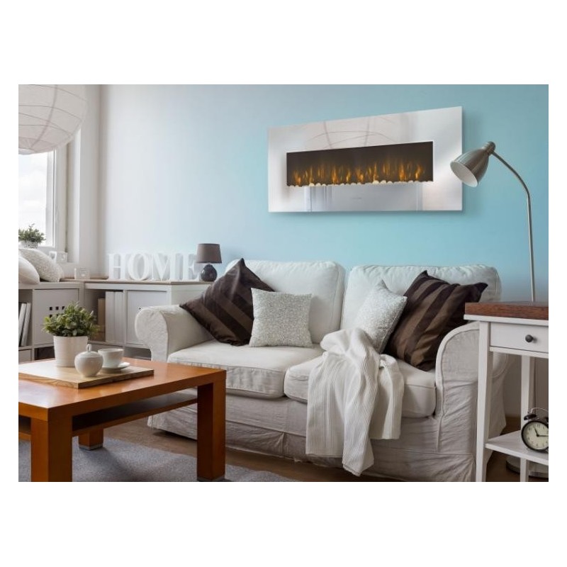 Chimenea Eléctrica de pared Purline LED CHE-510