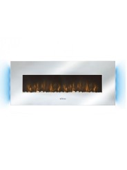 Chimenea Eléctrica Purline LED CHE-510 con luz ambiental