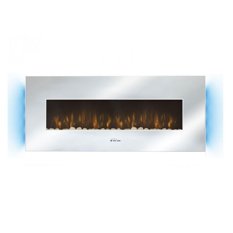 Chimenea Eléctrica Purline LED CHE-510 con luz ambiental