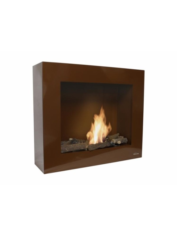Chimenea bioetanol Purline Bestbio Marrón