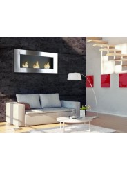 Chimenea Bioetanol Panorámica Zeus - Hogar Comfy