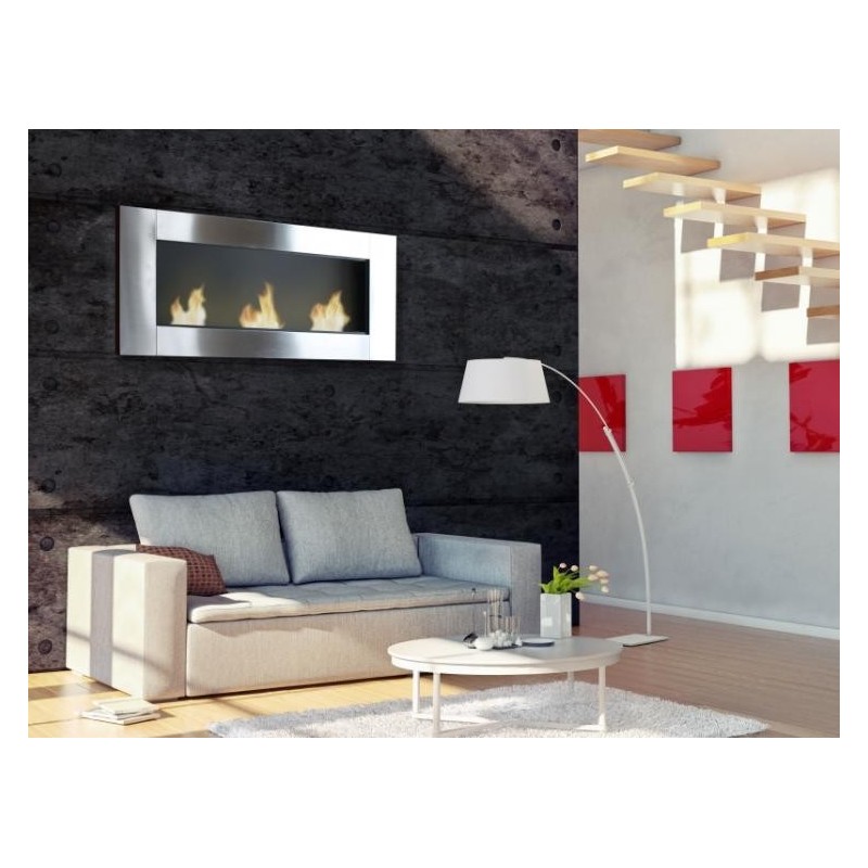 Chimenea Bioetanol Panorámica Zeus - Hogar Comfy