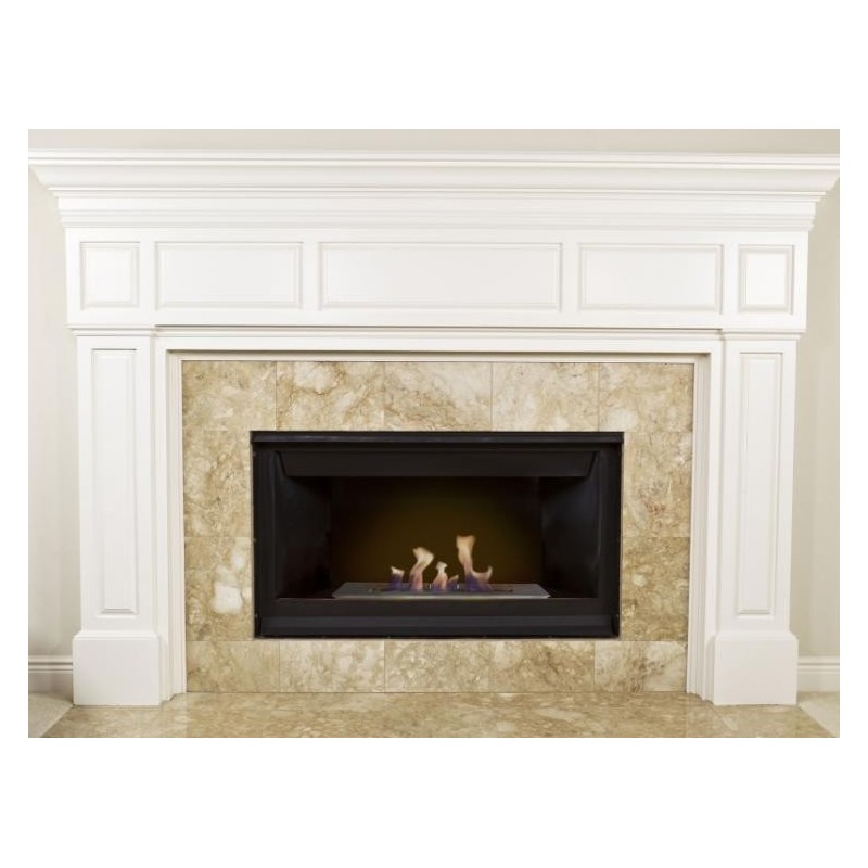 Quemador de bioetanol Purline F9660 en chimenea tradicional