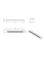 Dimensiones quemador de bioetanol Purline F96120