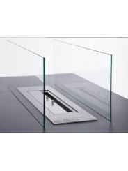 Mesa de centro con quemador de bioetanol Notos - Hogar Comfy