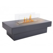 Mesa de centro con chimenea de bioetanol Notos