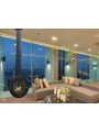 Chimenea de techo a bioetanol SYKE Round