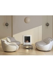 Chimenea de bioetanol de suelo Purline Tantalo