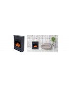 Chimeneas eléctricas de suelo - Hogar Comfy